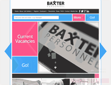 Tablet Screenshot of baxterpersonnel.co.uk